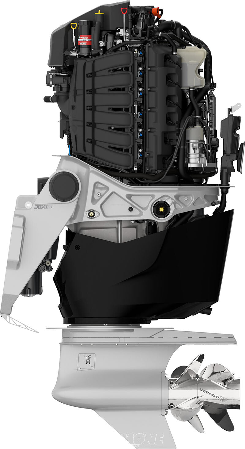 Twin Mercury 600 HP Extra Long Shaft V12 Verado - Image 8