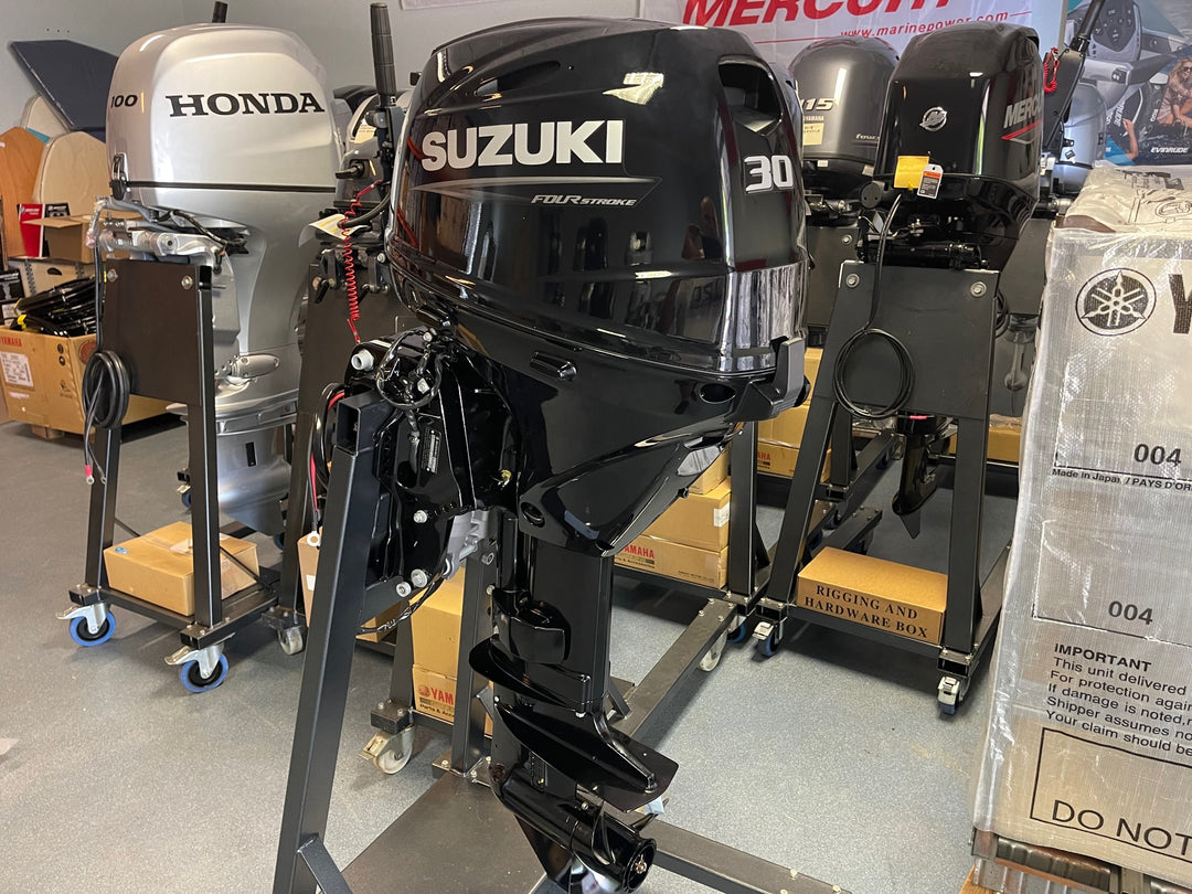 Suzuki DF30 ATL 30 HP Long Shaft Outboard Motor