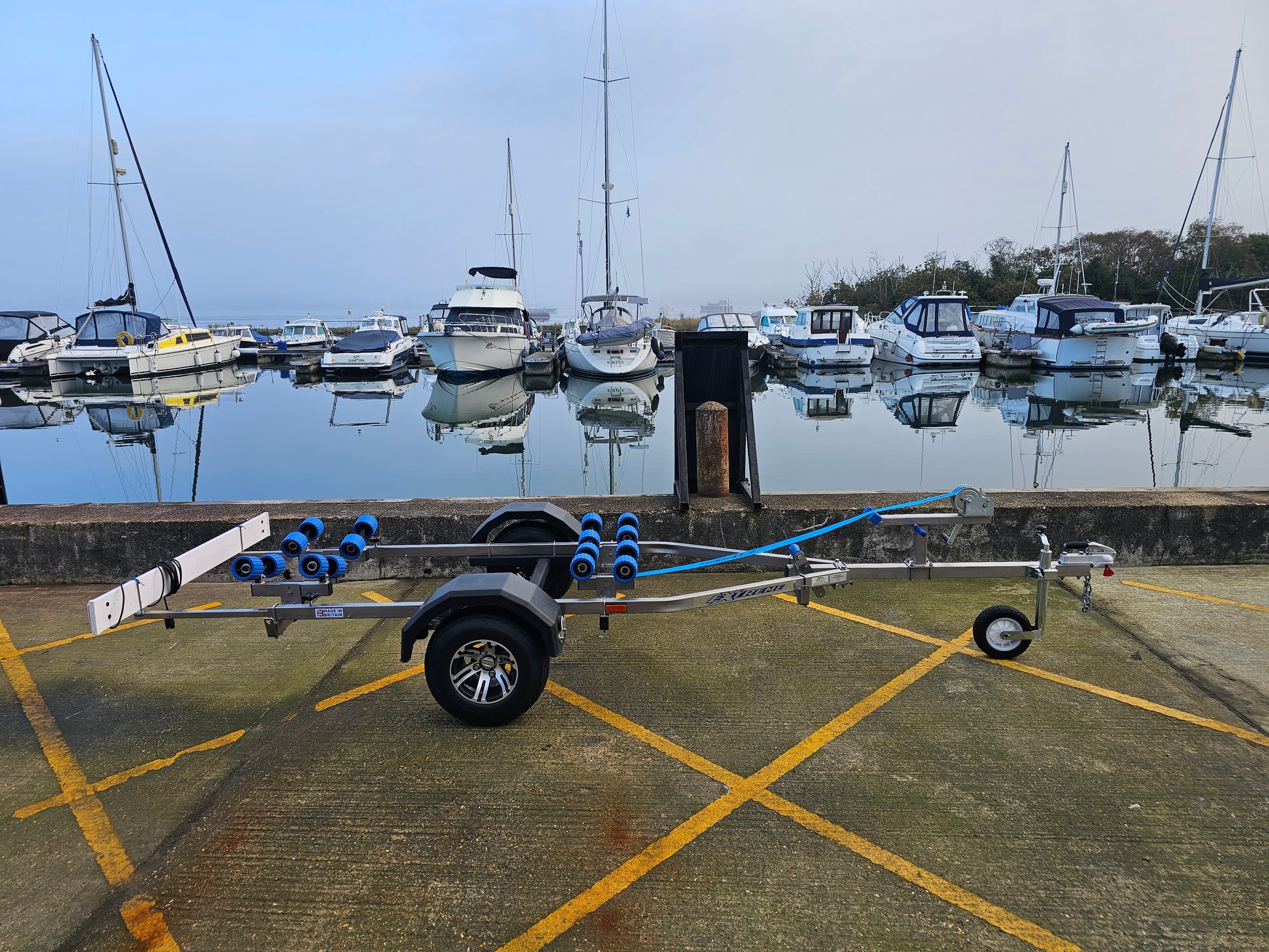 Stainless Steel PWC Jet Ski Trailer - Image 5