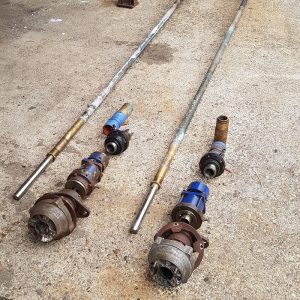 Propeller shaft system Feathering propellers 2x 4.00 m Catamaran