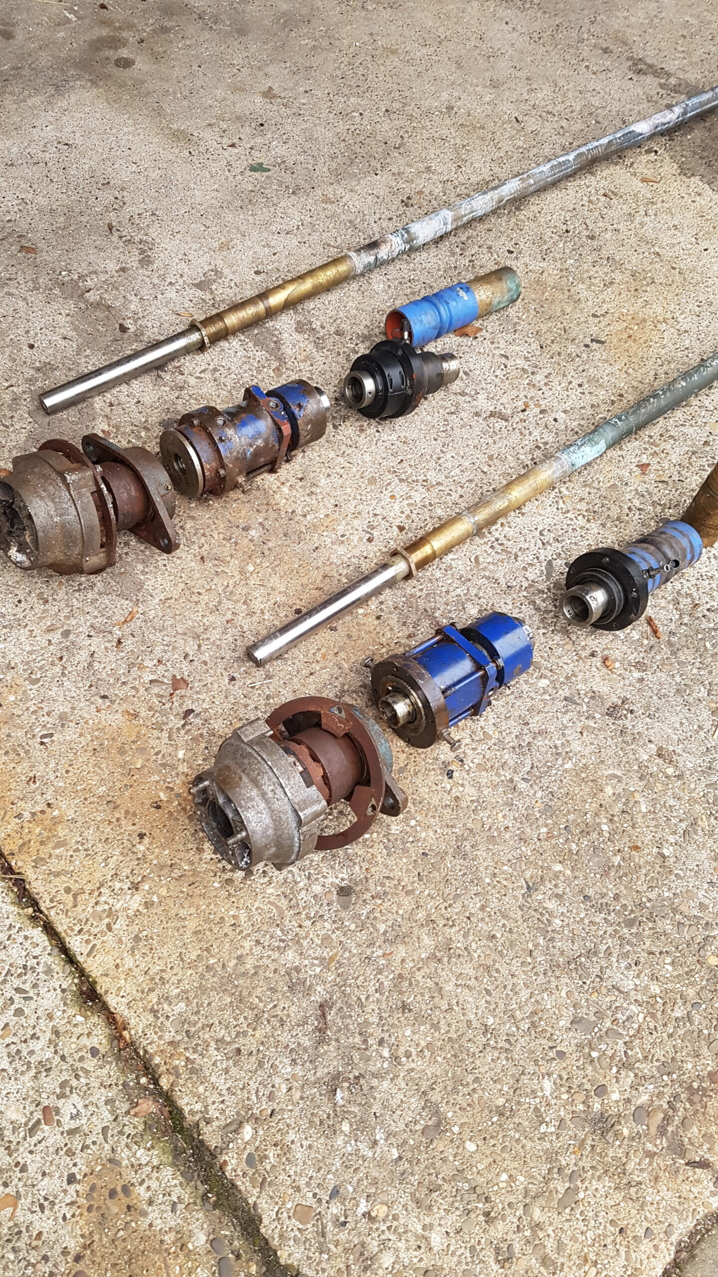 Propeller shaft system Feathering propellers 2x 4.00 m Catamaran - Image 7