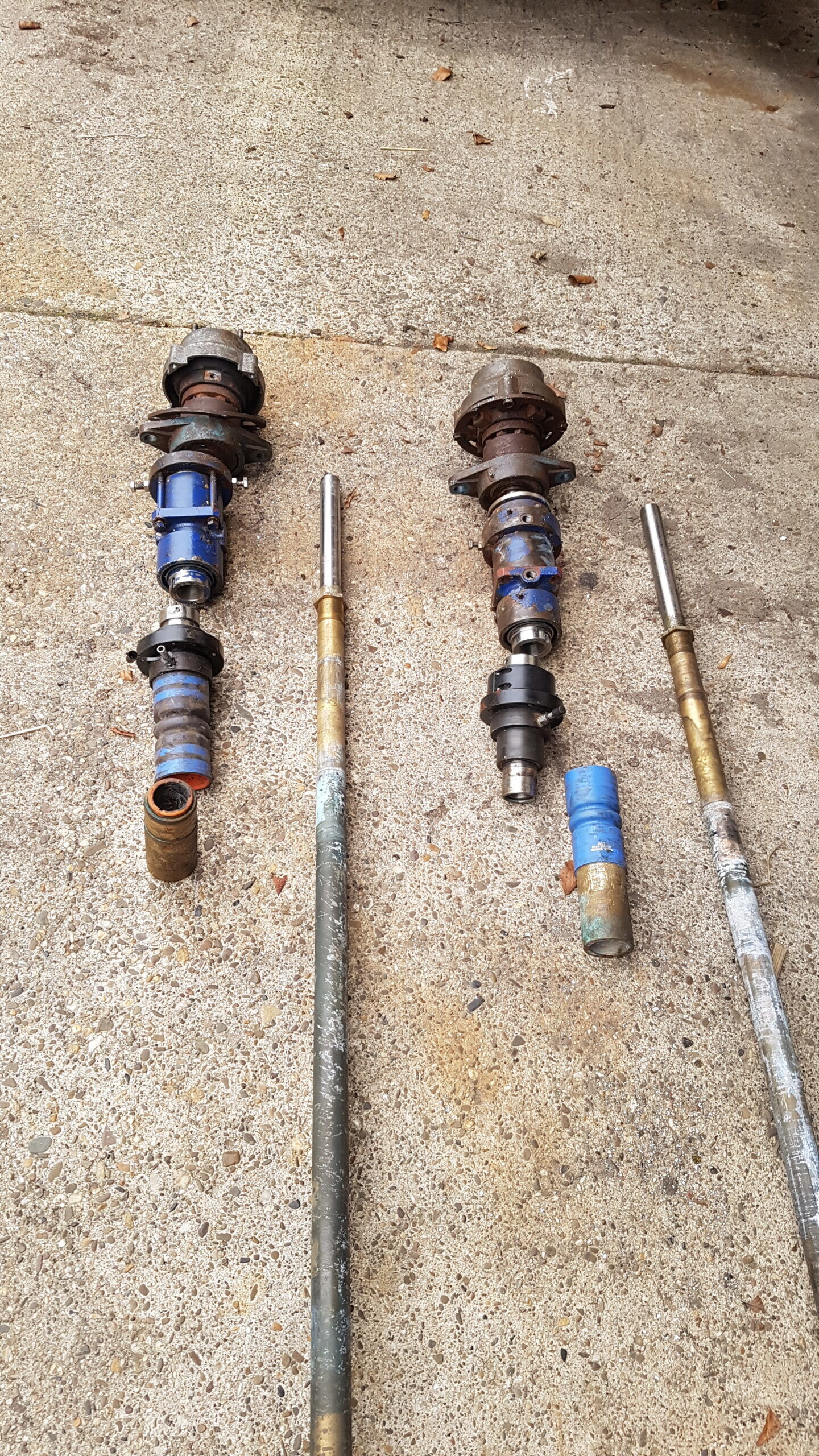 Propeller shaft system Feathering propellers 2x 4.00 m Catamaran - Image 9