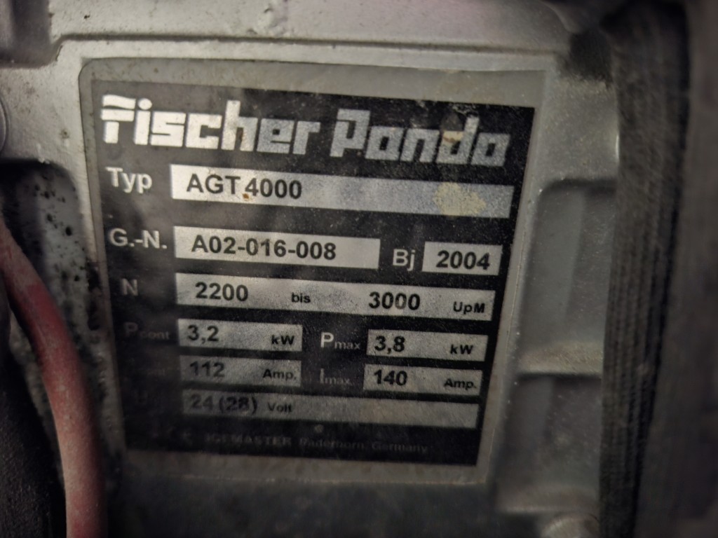 Fischer Panda AGT 4000 Generator 24V 180A DC generator for battery pack - Image 8
