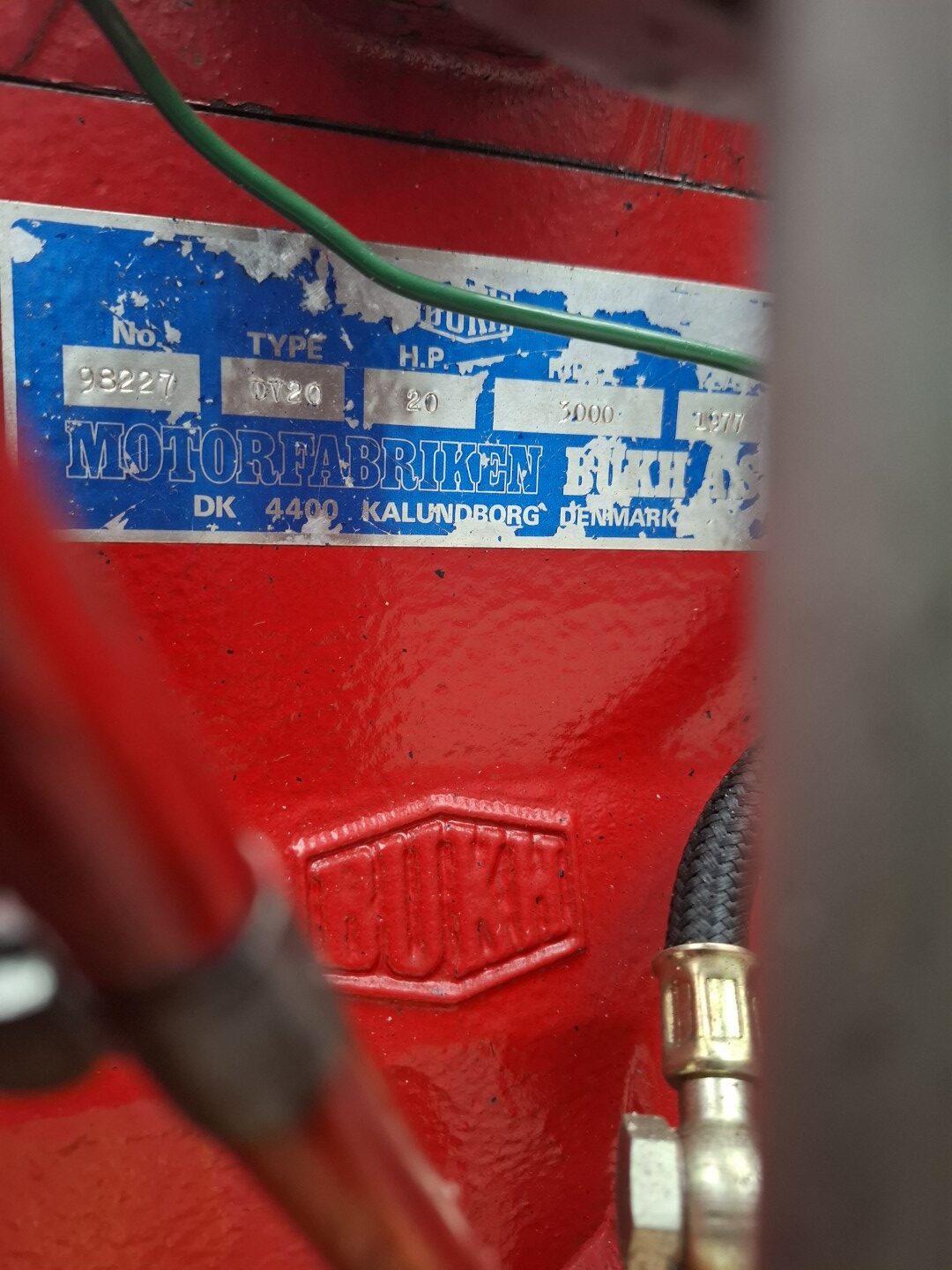 Bukh DV20 20hp marine engine with reverse gear - Image 6