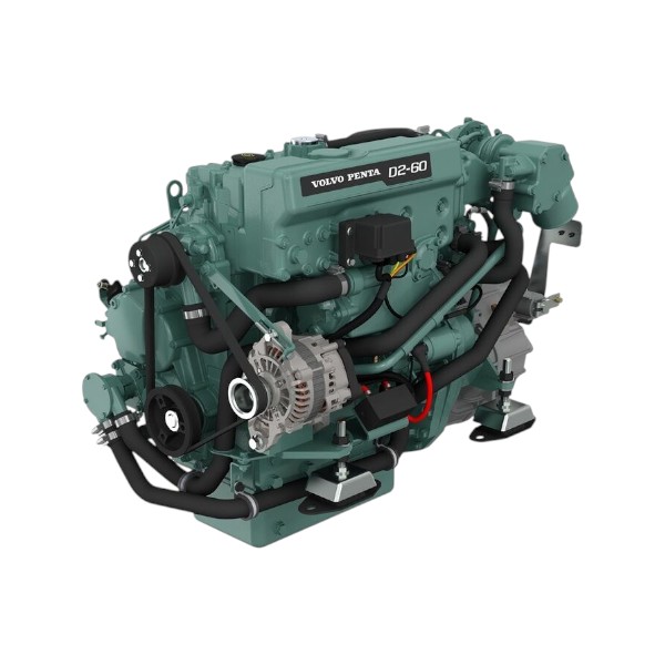 Volvo Penta D2-60 with HS25A gearbox, new from stock
