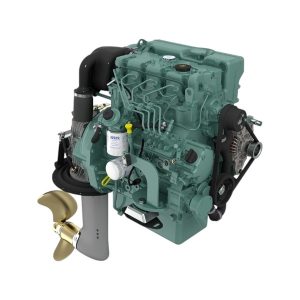 Volvo Penta D2-50 with 130S saildrive, new from stock