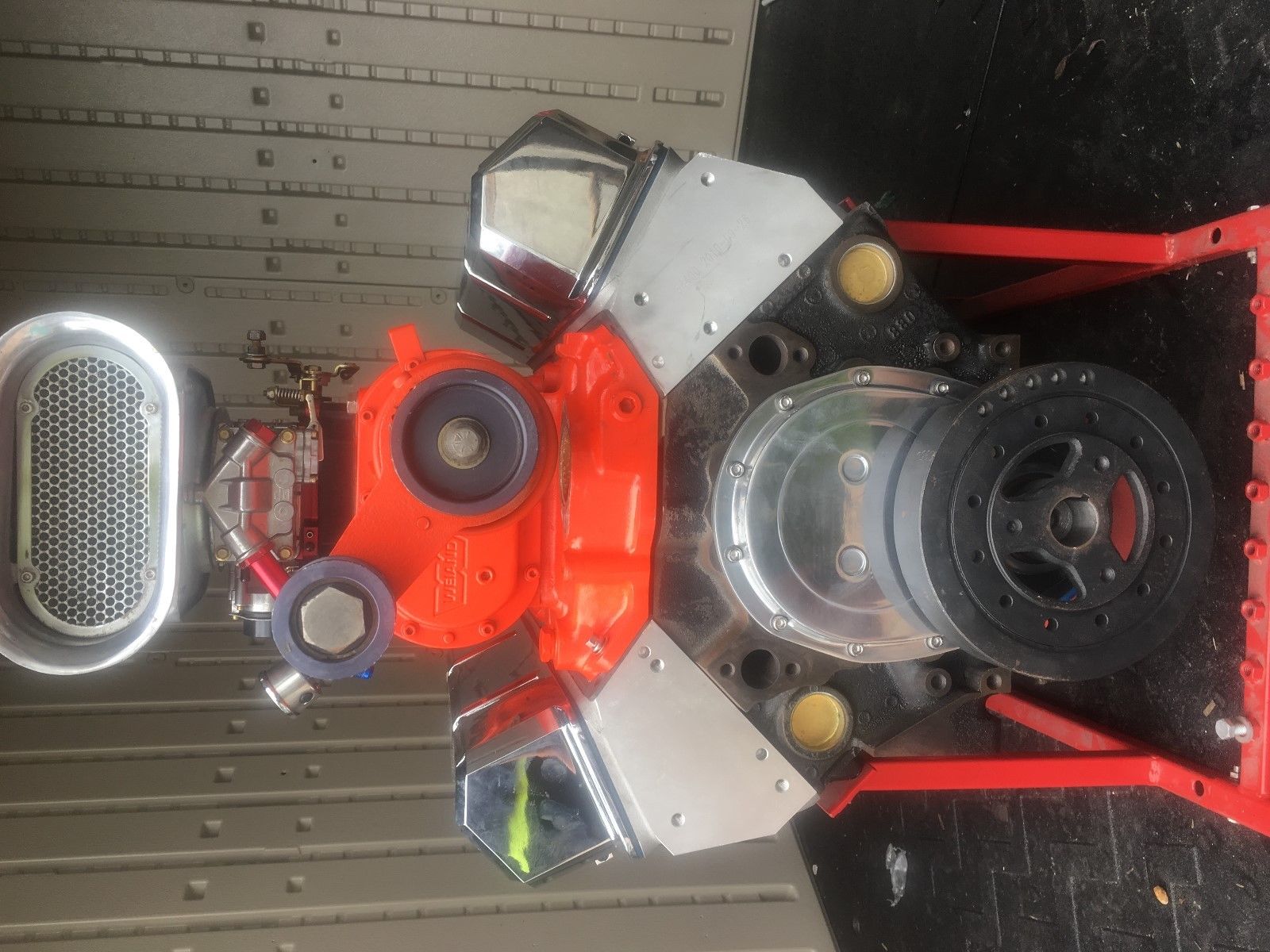 SMALL BLOCK CHEVY ENGINE 600HP V6 + BLOWN PRO-STREET