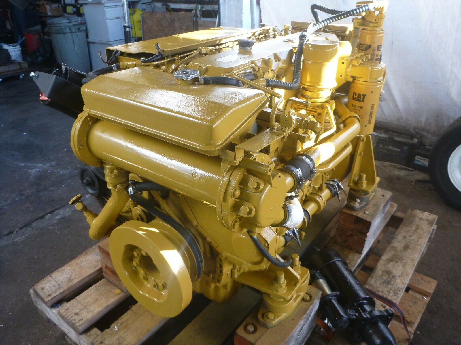 Caterpillar 3126-DITA “CAT” Marine Diesel engine 475HP /TWIN DISC MG-507