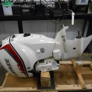 2016 Evinrude E-Tec 115 HO A115SHLAFH White 20″ Outboard BRP 1 Hour Break in