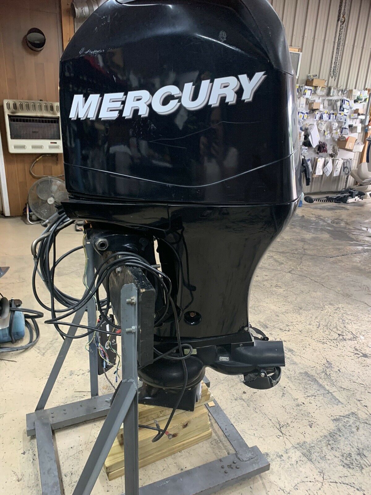 75 hp Mercury Outboard Jet Motor Jet drive engine 2006 4-stroke 130 hours