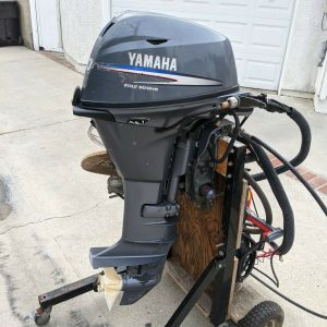 2006 Yamaha Outboard 20hp Long Shaft power trim and tilt