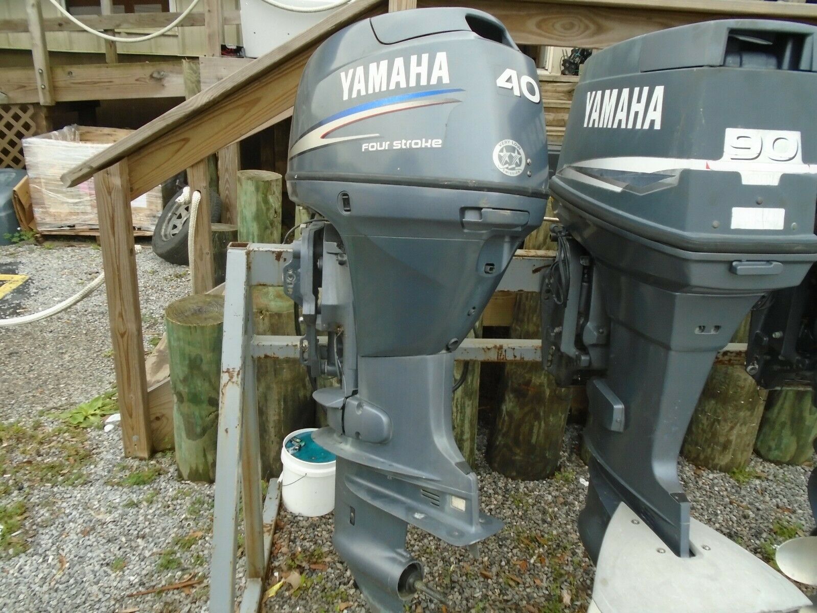 2006 40 HP F40TLR YAMAHA 4-STROKE OUTBOARD BOAT MOTOR GREAT COMPRESSION
