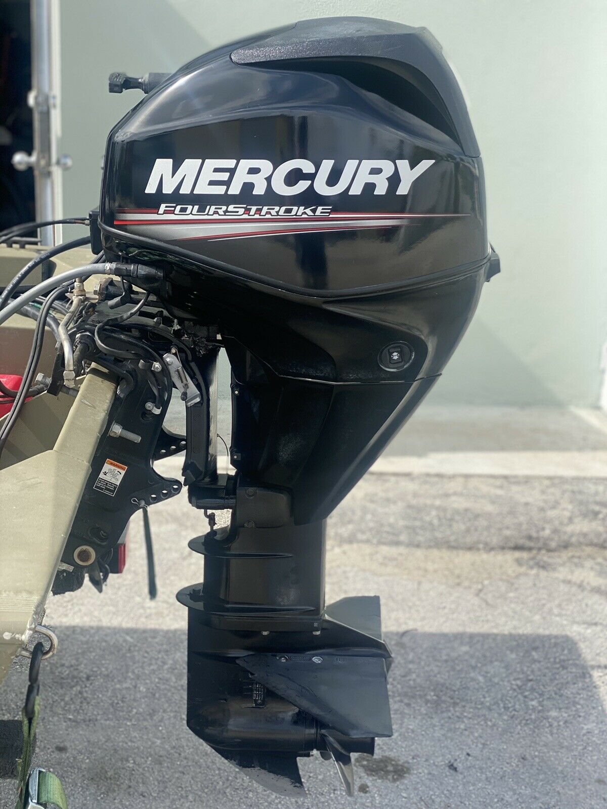 2014 30HP 30 HP MERCURY FOUR STROKE OUTBOARD MOTOR