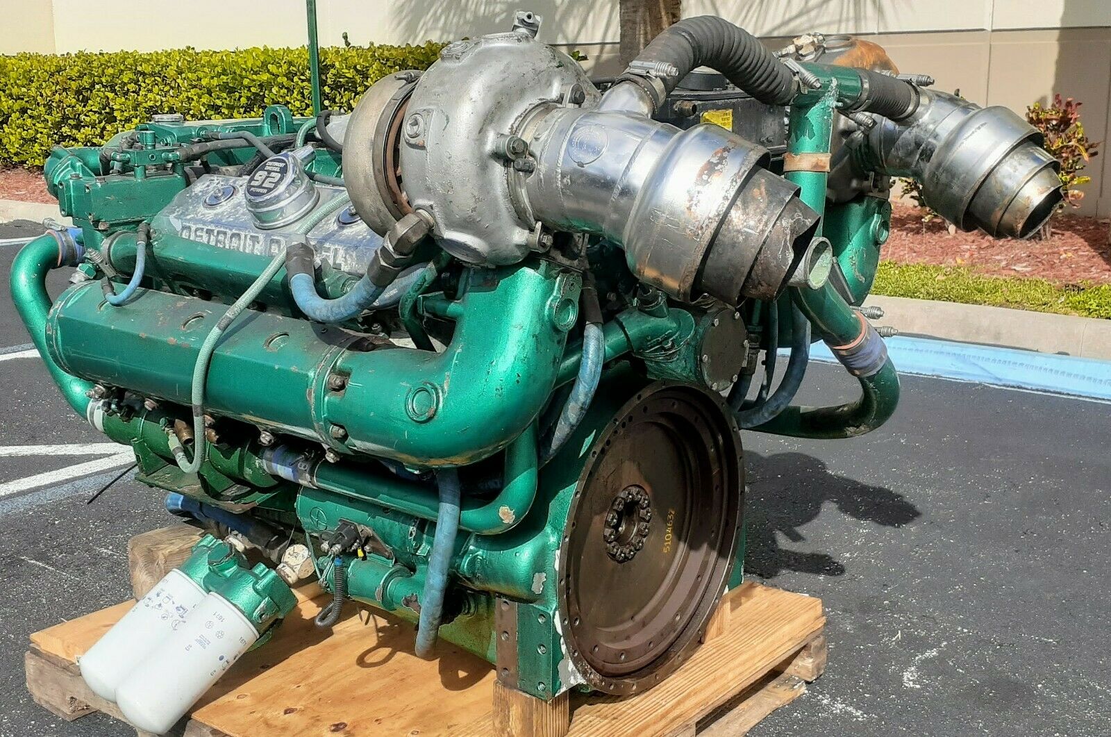 Detroit Diesel 8V92TA DDEC II , Marine Diesel Engine , 760HP