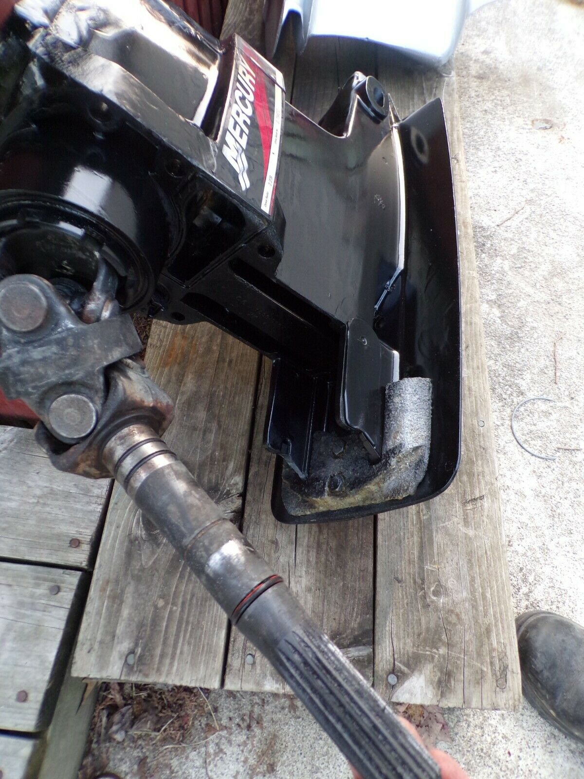 Mercury Mercruiser Bravo 1 2 3 Upper Gear Case Outdrive 2.20 freshwater used - Image 3