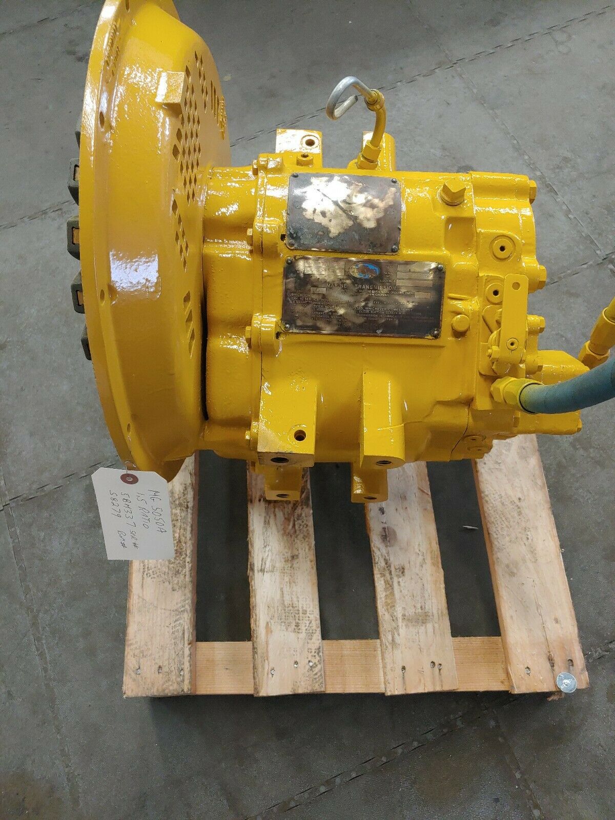 Twin Disc Marine Transmission Mg 5050A Ratio 1.5