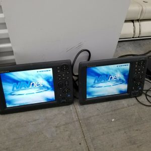 Furuno boat navigation system 2x MFD12 3D, DRS4D dome, DFF1, HUB101, GP-320B + c