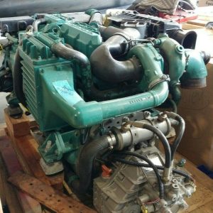 Volvo Penta KAMD44P-B used inboard diesel engine with gearbox