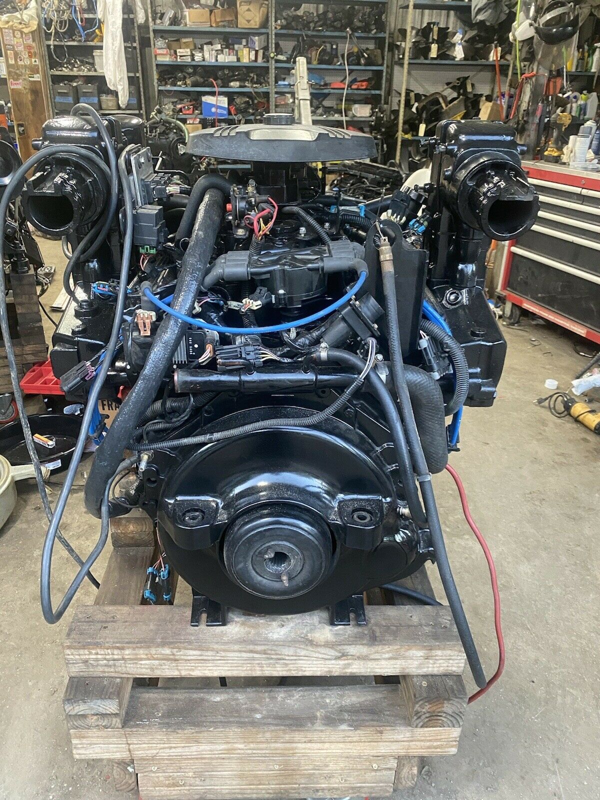 Turn Key Complete Mercruiser 6.2L 350 HP Marine Motor Freshwater Used 149 Hours - Image 2