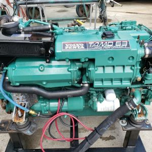 VOLVO PENTA TAMD63P-A W TWIN DISC 2.0:1 TRANS NICE RUNNING TAKE OUT REALLY CLEAN