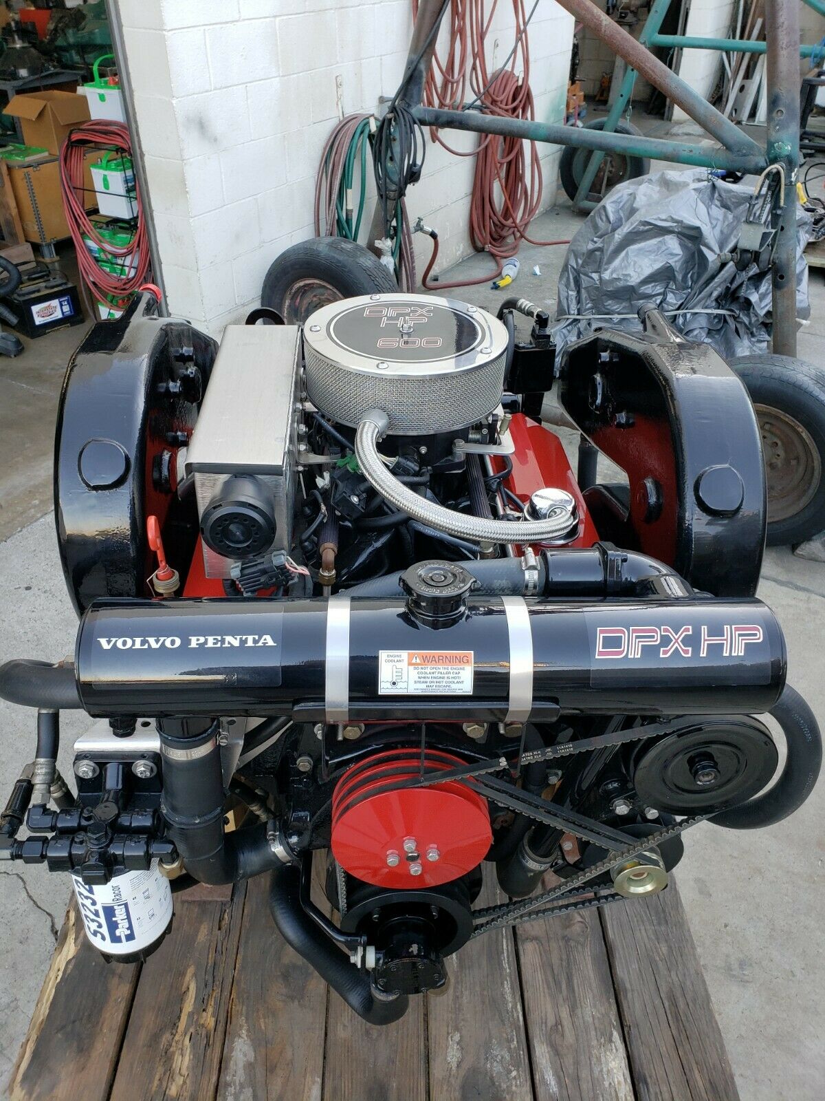 VOLVO PENTA DPX600 NOS BOBTAIL ENGINE ONLY - Image 3