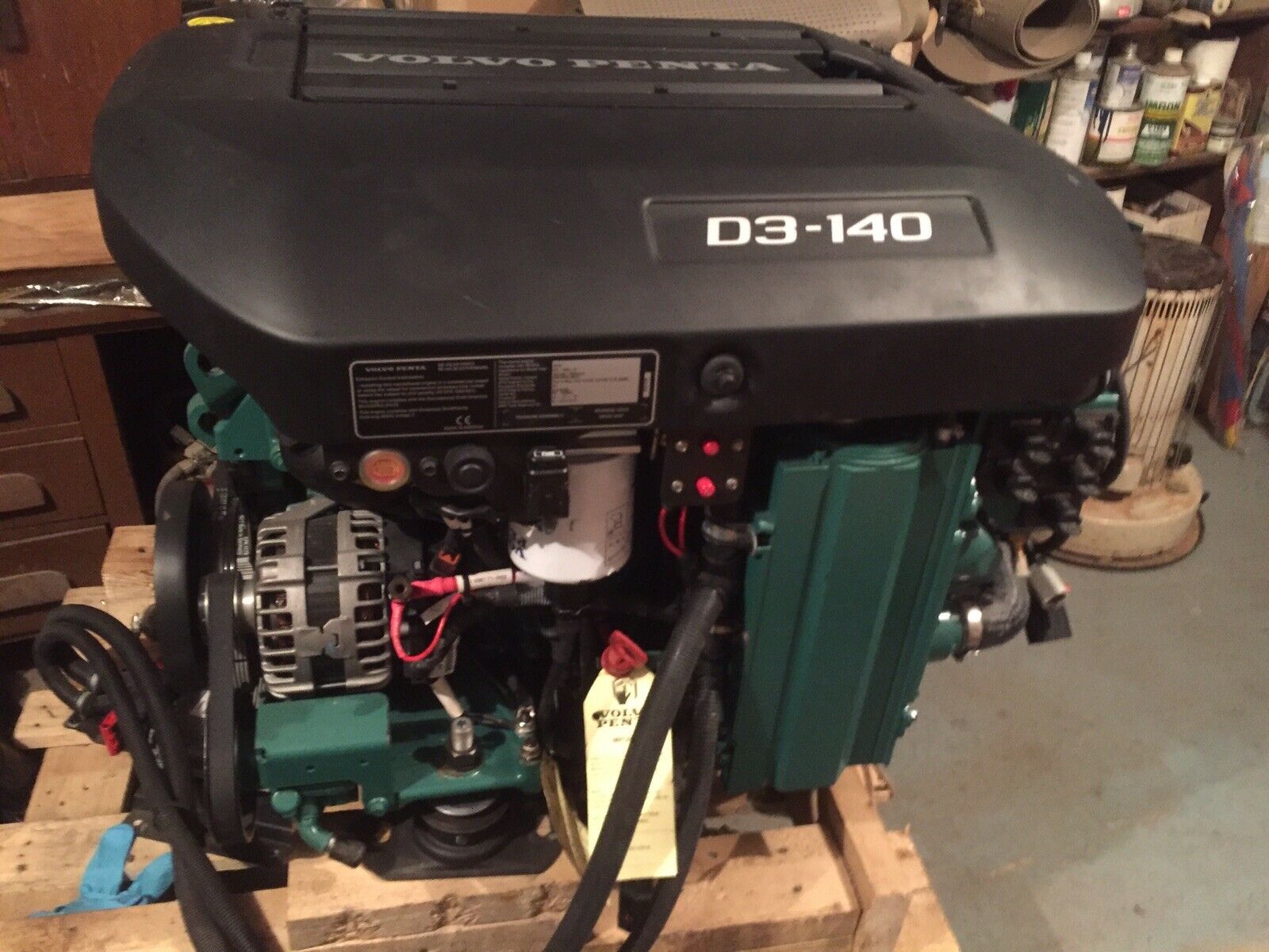 2020 Volvo Penta D3 140 Marine Diesel Engine Boat