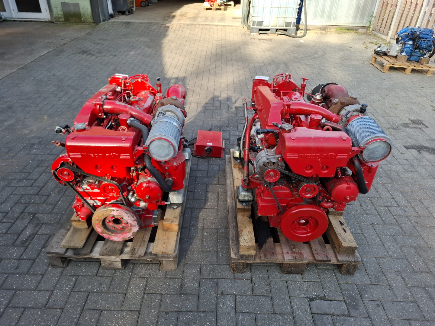 Iveco 8061 SRM25 280 HP Marine Engine with Heat Exchanger (1x) – Engine Only
