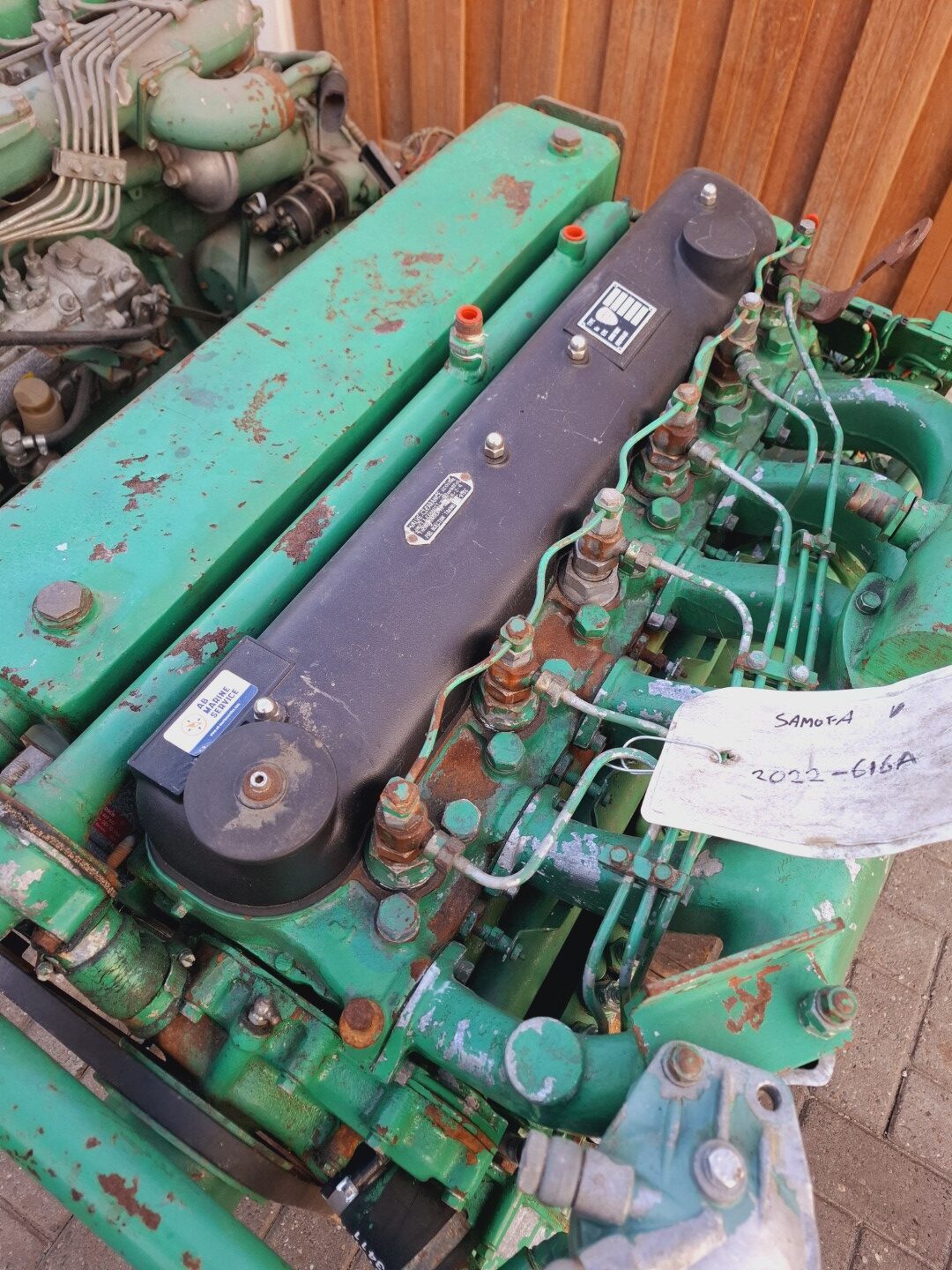 Samofa 6DS70 80hp Marine engine with Hurth Reverse gear HBW450 - Image 15