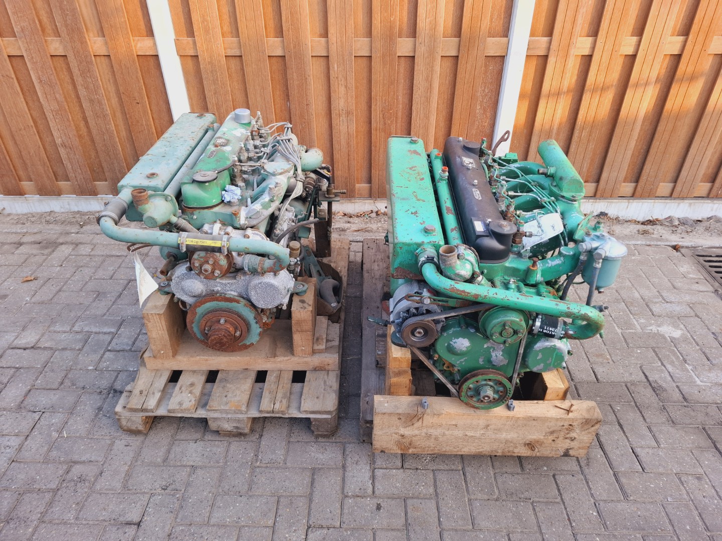 Samofa 6DS70 80hp Marine engine with Hurth Reverse gear HBW450