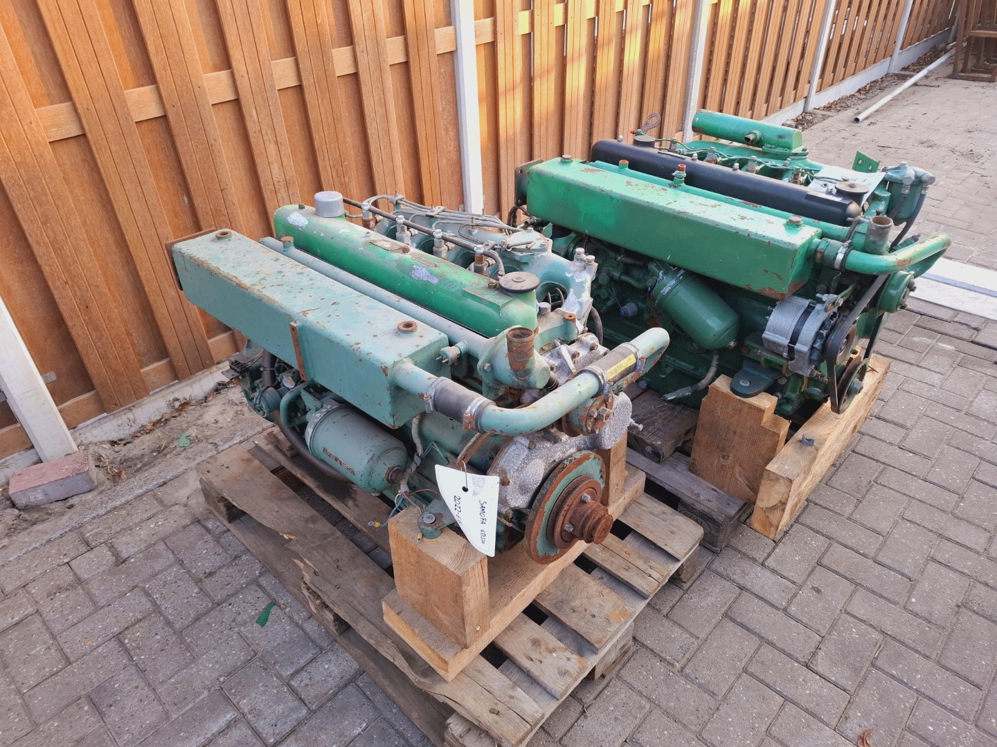 Samofa 6DS70 80hp Marine engine with Hurth Reverse gear HBW450 - Image 9