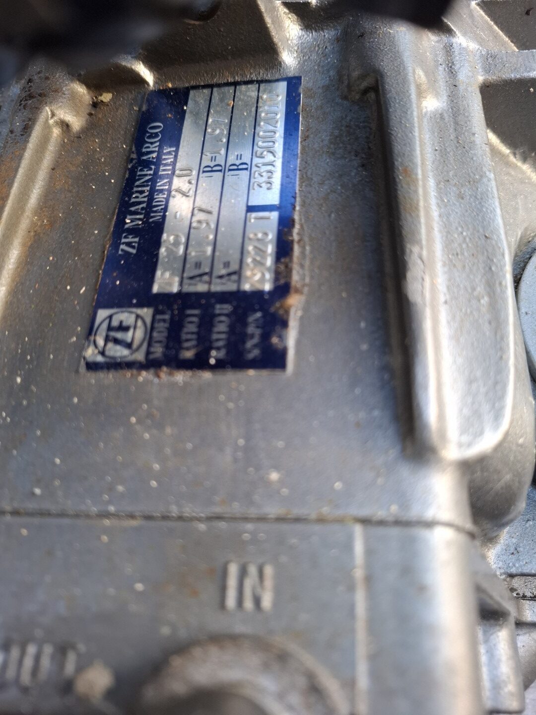 Yanmar 4JH4E Marine engine 55hp Heat exchanger Hydraulic reverse gear - Image 7