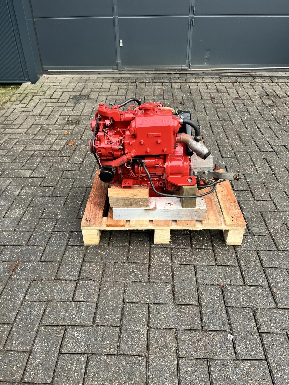 Beta Marine Kubota 20hp marine engine with reverse gear and heat exchanger