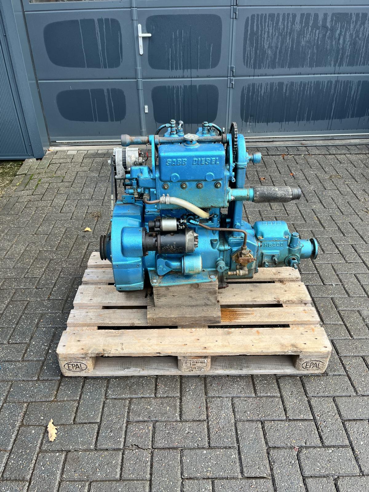 Sabb 2JRG with H840D Gearbox (for parts)