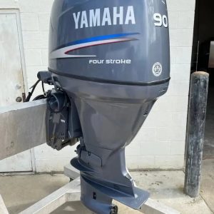 2004 Yamaha 90 HP 4-Stroke 20″ Shaft Outboard Motor