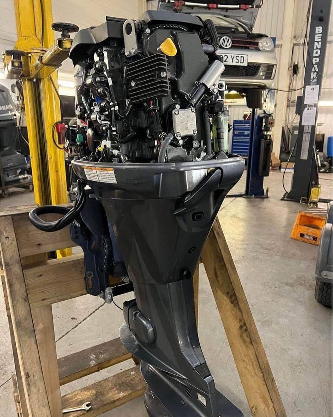 2016 Yamaha 60 HP 4-Stroke Outboard Motor - Image 3
