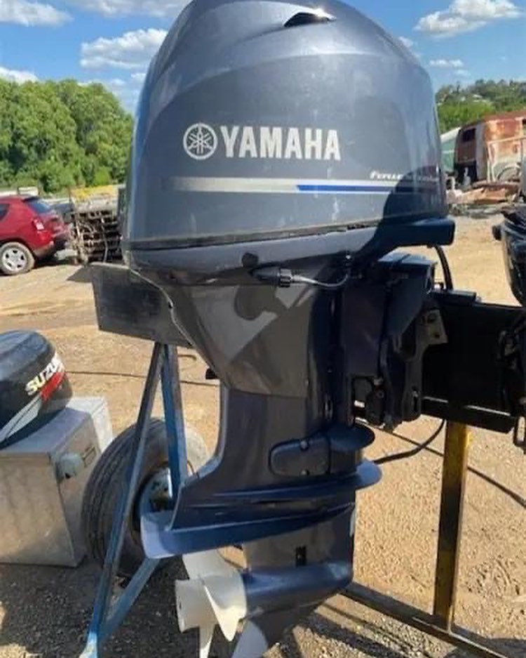 2016 Yamaha 70 HP 4-Stroke 20” Shaft Remote Steer Outboard Motor