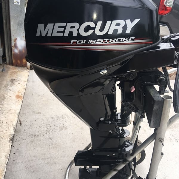 2019 Mercury 25 hp 4-stroke 20” Shaft Tiller outboard motor - Image 7
