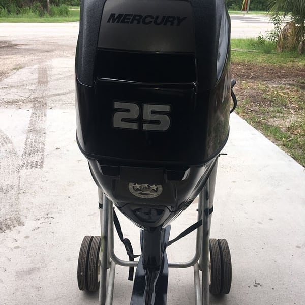 2019 Mercury 25 hp 4-stroke 20” Shaft Tiller outboard motor - Image 6