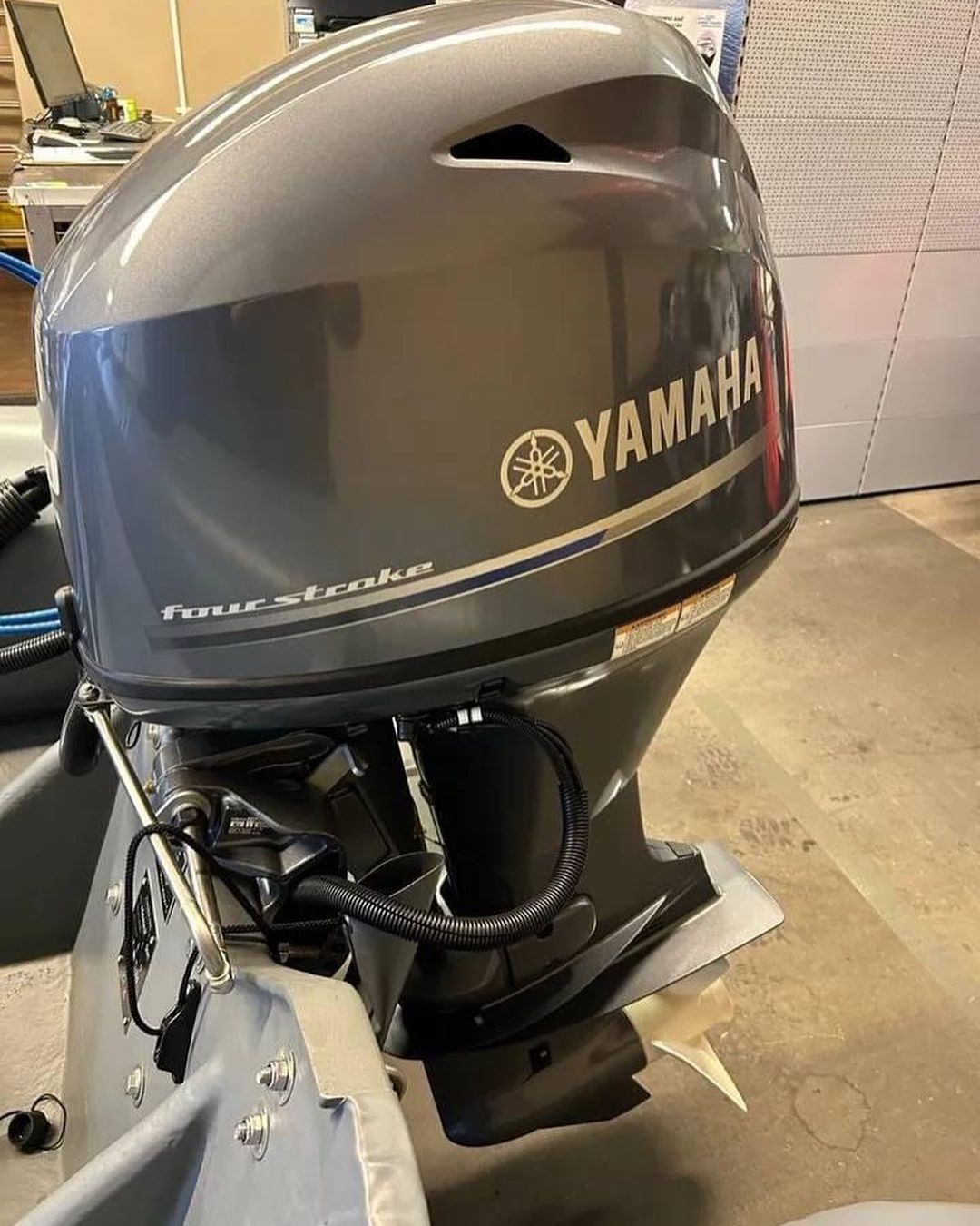 2022 Yamaha 50 HP 4-Stroke 20″ (L) Remote Steer Outboard Motor