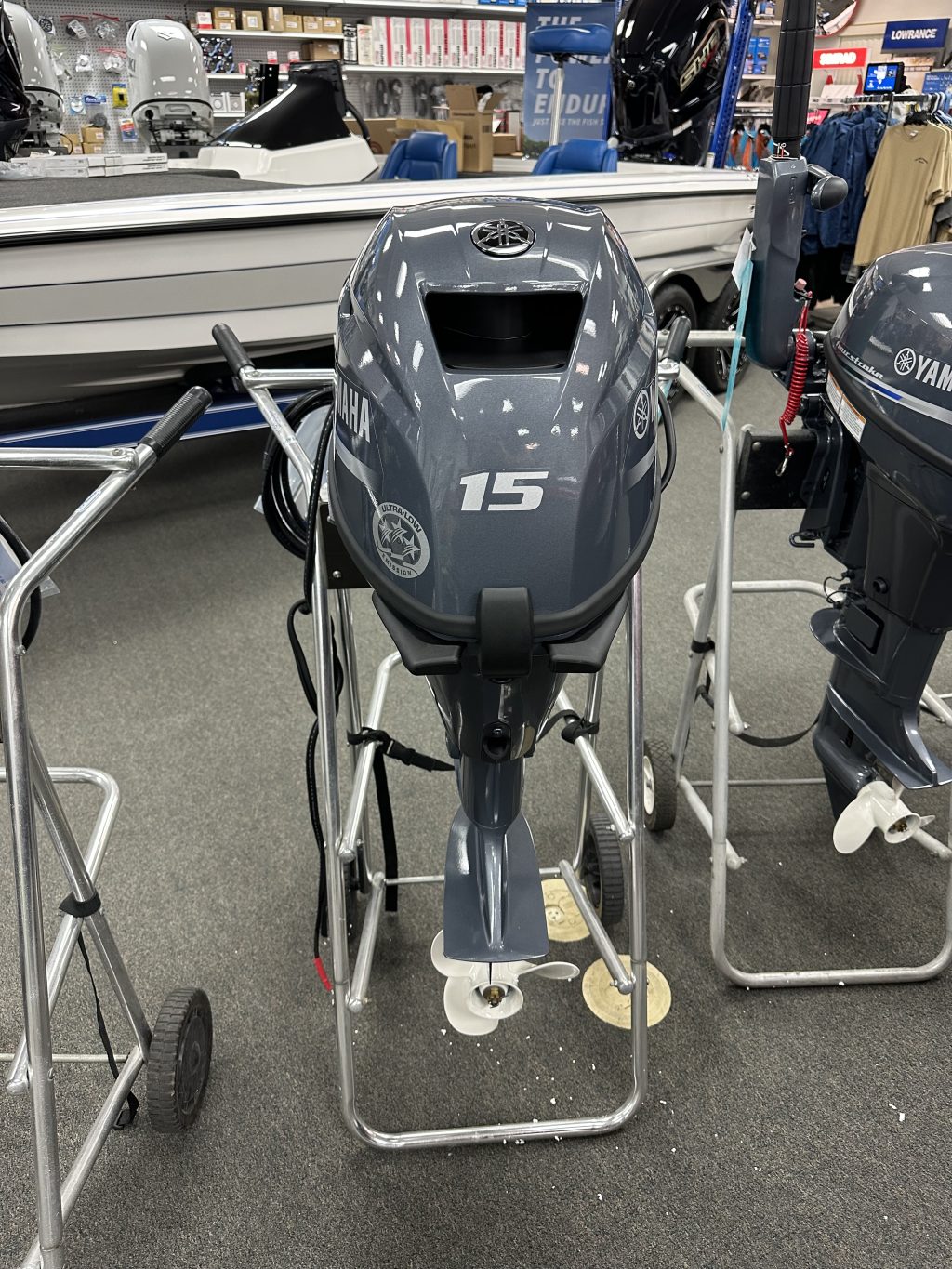 2025 Yamaha F15 Tiller Handle - Image 3