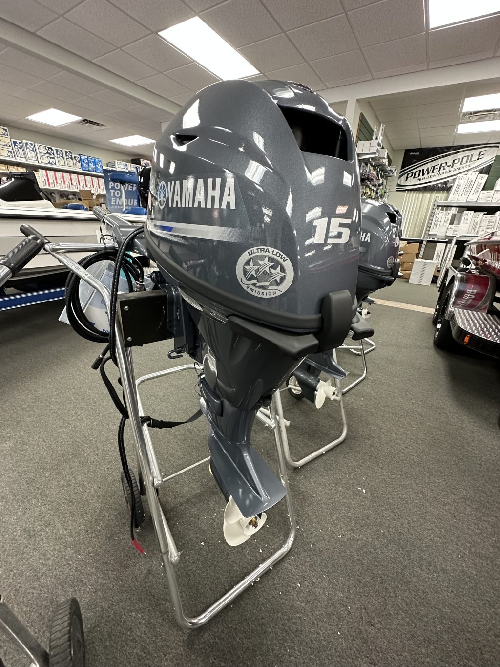 2025 Yamaha F15 Tiller Handle