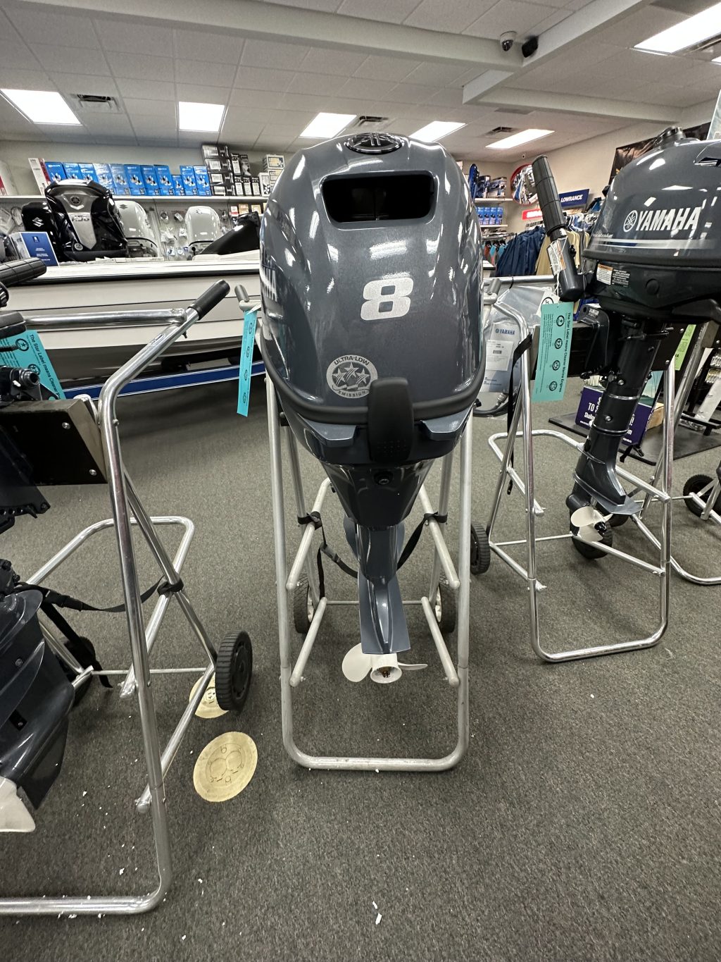 2025 Yamaha 8HP Tiller Handle - Image 2