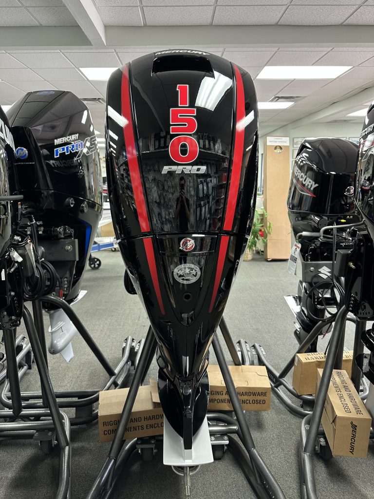 New- Mercury 150 HP 25″ Shaft 4- Stroke Pro XS - Image 7