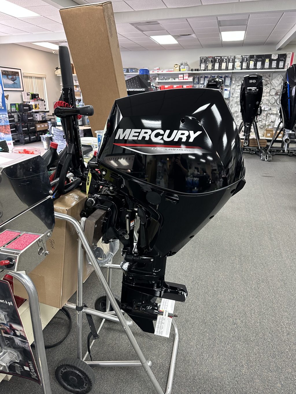 2025 Mercury 25EH Tiller Handle – BRAND NEW - Image 3