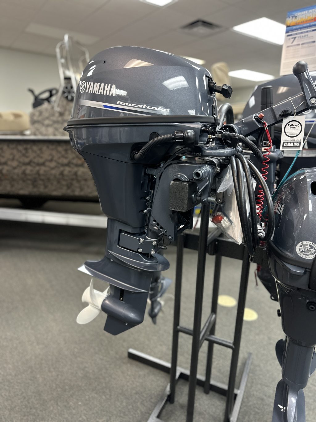 2025 Yamaha 9.9 Tiller Handle