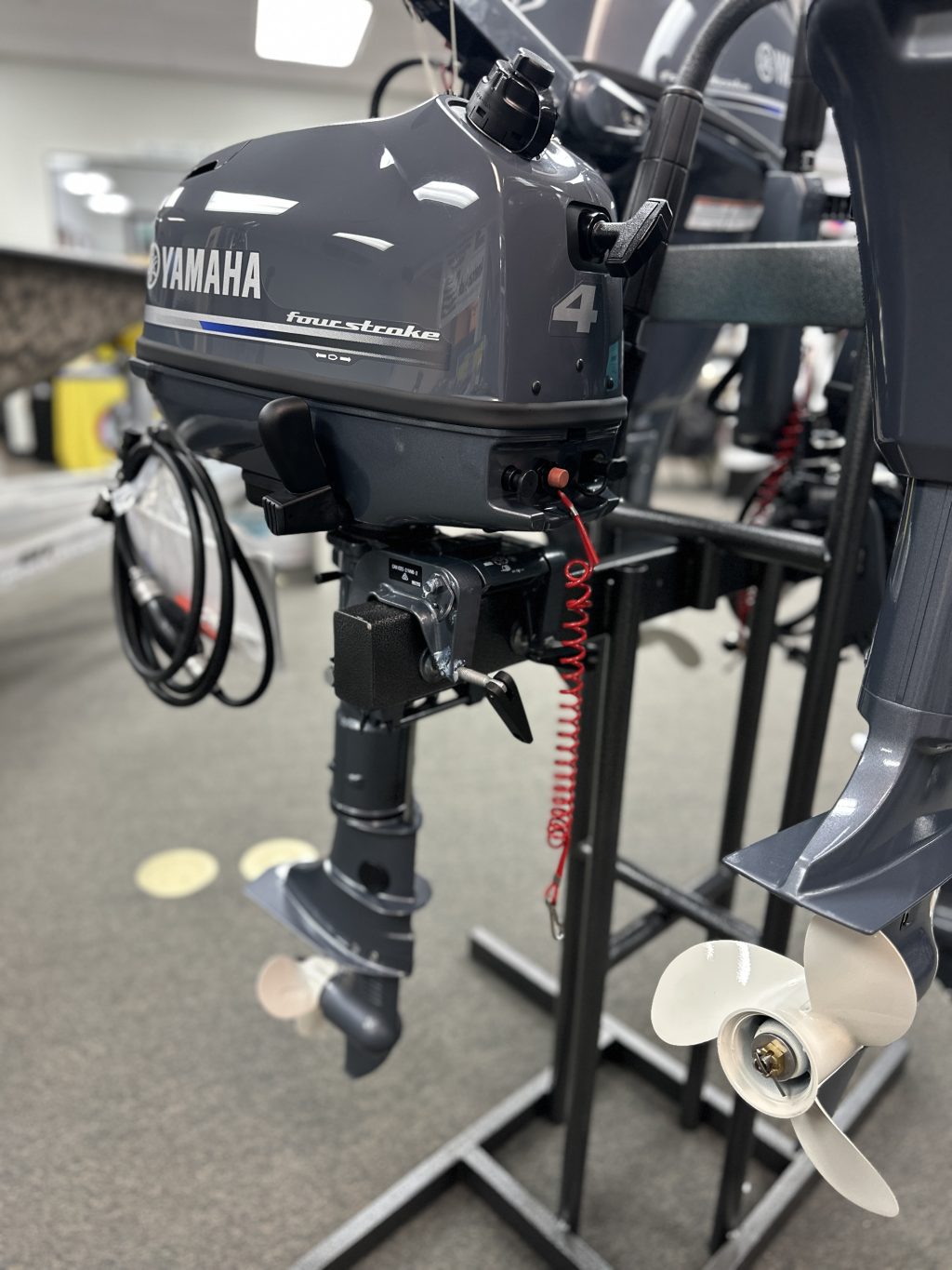 2025 Yamaha F4 Tiller Handle