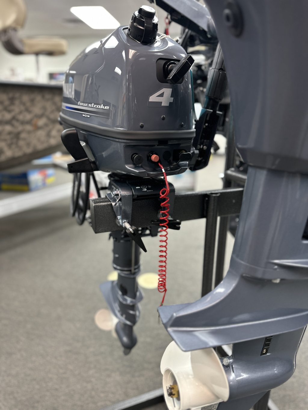 2025 Yamaha F4 Tiller Handle - Image 2