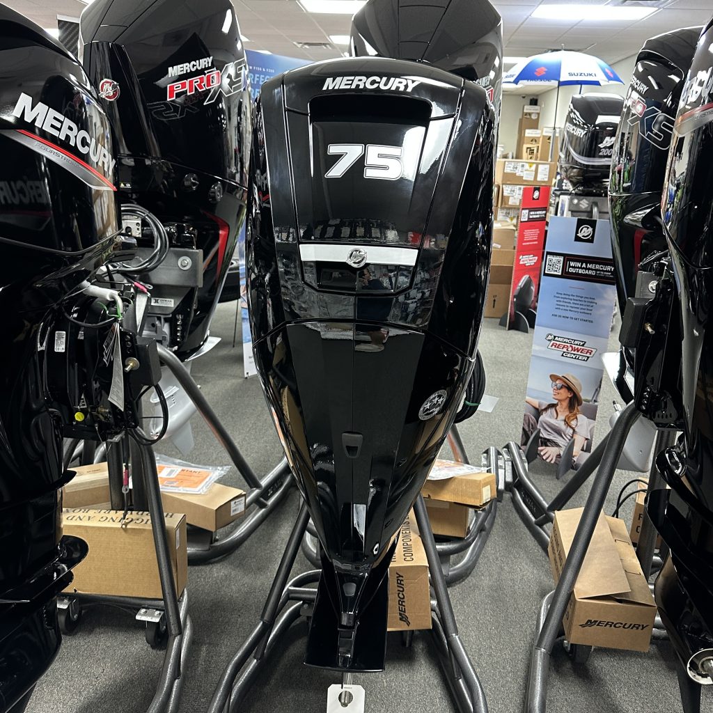 BRAND NEW – 2023 Mercury 75 ELPT 20″ Shaft