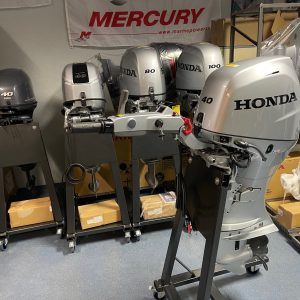 Honda BF50 4 stroke outboard – Excellent condition