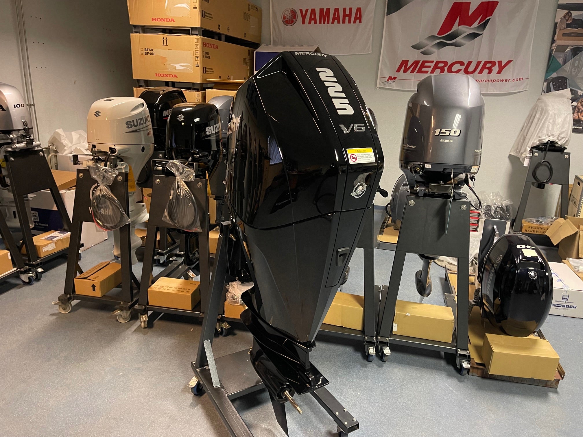 Mercury 225 PK extra langstaart F225 DS